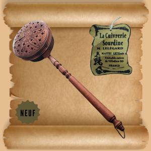 Bassinoire ou chauffe-lit La Cuivrerie Sourdine